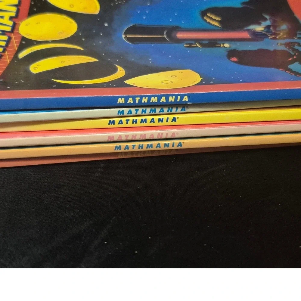 Highlights Puzzlemania Mathmania Activity Books Lot of 6 Educational Puzzles
